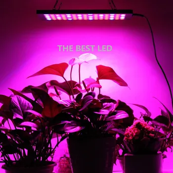 Espectro completo de 100W LED Crecen la Luz del Panel de AC85~265V de efecto Invernadero de la Horticultura de crecimiento de la Lámpara para las Plantas de Interior Floración, el Crecimiento de la Tienda de campaña