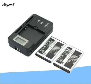 ISkyamS 2x 960mAh AB463651BU Batería +Cargador Para Samsung S3650 S5600 S5610 S5630C C3370 C3200 C3518 F400 F408 F270 S5296 C3322