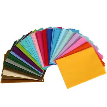 De alta calidad caliente de la venta de tejido de la envoltura de papel y papel de regalo de papel de seda de BRICOLAJE Material de dulces de colores 50*66cm 40pcs mucho
