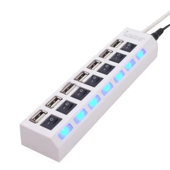 MODIKER toma USB con 7 Puertos de Salida para la Luz del LED Ladrillos Accesorios de la Herramienta de 2020