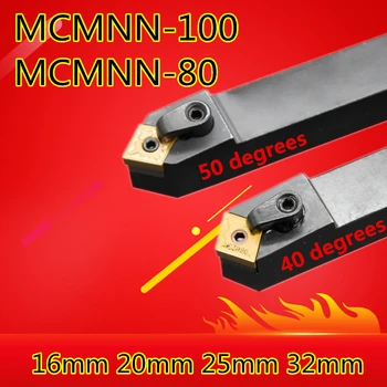 1PCS MCMNN1616H12-100 MCMNN2020K12-100 MCMNN2525M12-100 MCMNN3232P12-100 MCMNN2525M16-100 MCMNN3232P16 CNC Torneado Exterior de la Herramienta