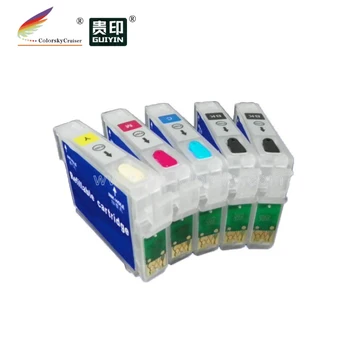(RCE-711H-1004) recargables de recarga de cartucho de tinta para Epson T0711H T1002-T1004 71H 71 711H 100 Nb1100 B40W BX310FN BX600FW