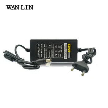 WANLIN de Enchufe de la UE 12V3A AC 100V-240V Adaptador de corriente DC 12V3A fuente de Alimentación para CCTV AHD Cámara IP de la Cámara DVR NVR 5.5 mm x 2.1-2.5 mm