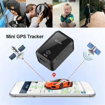 Smart Mini Perseguidor de los Gps del Coche de Gps Localizador Fuerte en Tiempo Real Magnético Pequeño Dispositivo de Rastreo GPS del Coche de la Motocicleta Camión Niños Adolescentes de Edad