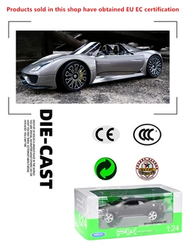WELLY 1:24 Porsche 911 Carrera S del coche de los deportes de simulación de aleación modelo de coche de la artesanía decoración de la colección de herramientas de juguete de regalo de fundición de m