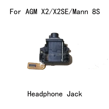 Original AGM X2 de Auriculares Jack de Audio para Auriculares Flex Cable Reparación de piezas Para la AGM X2SE/u de Mann 8S Smartphone