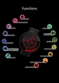 1.28 Pulgadas Reloj Inteligente Táctil Completa de la prenda Impermeable IP68 carrera, Ciclismo Mountaine de Natación de la Frecuencia Cardíaca Inteligente de Pulsera Para Xiao Mi 2020