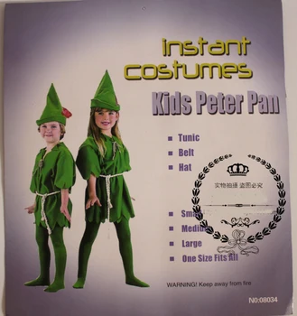 Adulto Peter Pan Disfraz Infantil De Niños De La Película De Dibujos Animados Traje De Cosplay Sexy De Las Mujeres Niñas Niños Disfraz De Peter Pan