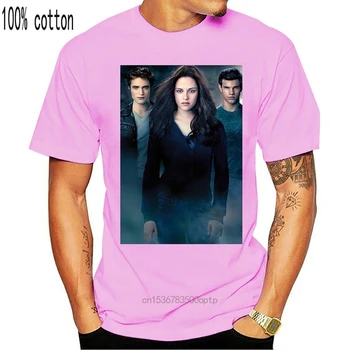 Camiseta de los hombres de La Saga Crepúsculo s de Algodón funny t-shirt de la novedad de la camiseta de las mujeres