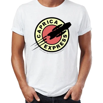 Los hombres de la Camiseta de Battlestar Galactica Sci-fi Bsg Viper Para Decir que Todo Friki Camiseta