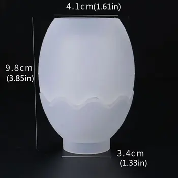 4 piezas de Cristal de Resina Epoxi Molde de la Joyería Caja de Almacenamiento de Fundición Molde de Silicona hechos a Mano de BRICOLAJE, Artesanías Fabricación de Herramienta
