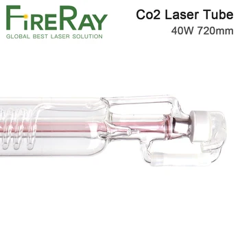 FireRay Co2 Láser Tubo de Vidrio de Diámetro de 50 mm de 40W 720mm 50W los 820mm de Vidrio de la Lámpara del Laser de CO2 de Grabado Láser, Máquina de Corte