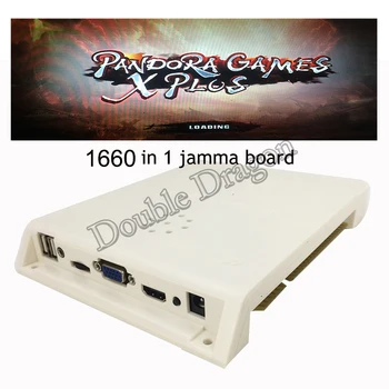 Pandora 999/1660/2600 en 1 juego de tablero del pwb de arcade de los cartuchos de HDMI VGA LCD & CGA para CRT Horizontal arcade