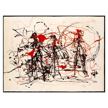Citon Jackson Pollock《Expresionismo Abstracto Ensayo》Lienzo De Arte Moderno De La Pintura Al Óleo Arte Cartel De La Imagen De La Decoración De La Pared Decoración Del Hogar