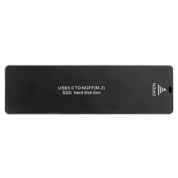 M2 HDD SSD Caso NGFF SATA M. 2 a USB 3.0 Disco Duro SSD Caso M2 2242 2260 2280 Externo de la caja de Disco Duro Para NGFF SSD SATA