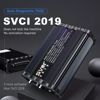 SVCI 2019 Cubrir V2018 Añadido 3 Softwares SVCI Comandante de Abrites Automotivo SVCI 2019 OBD2 Escáner Herramienta de Diagnóstico Auto no esta Bloqueado
