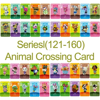 Versión en inglés de la Tarjeta NS Juego de la Serie 2 (121 a 160) Animal Crossing de la Tarjeta de Trabajo para