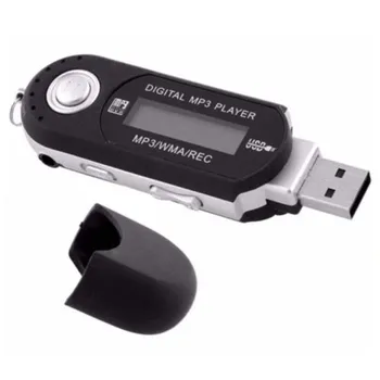USB portátil Digital, Reproductor de Música MP3 Pantalla LCD Soporte para 32 gb TF Tarjeta de & Radio FM de los Recuerdos NO están incluidos los Reproductores de MP3