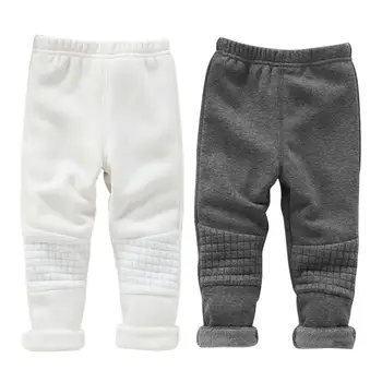 BOBORA Bebé Niños Polainas Pantalones para Niñas Básicos de Elástico en la Cintura Caliente del Invierno de Espesor Flaco Pantalones Ropa Nueva Nueva