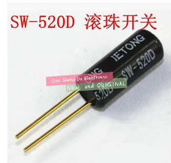100PCS SW-520D SW520D Sensor de Vibración de la Bola de Metal de la Inclinación de Agitación Interruptor 520d