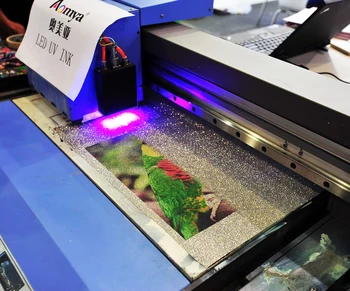 5 X 250ml Aomya Universal Led de Tinta Uv / UV LED Traje de Tinta Para Epson UV de cama plana de la Impresora de Tinta/ 3D UV Impresora Para Epson DX5 DX3 DX6 DX7