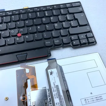 Francés Retroiluminada teclado del ordenador Portátil Para Lenovo ThinkPad X1 de Carbono 1a Gen Fru 04Y0797 partes no 0C02188 FR Azerty Diseño