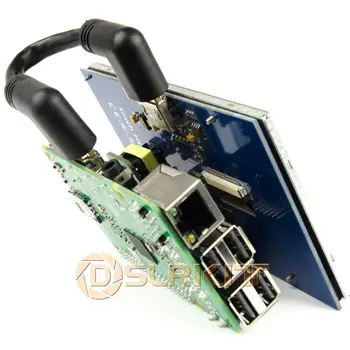 6 cm de Lado Derecho al Lado Izquierdo de HDMI Cable de Parche a Corto V2.0 para Raspberry Pi Pantalla
