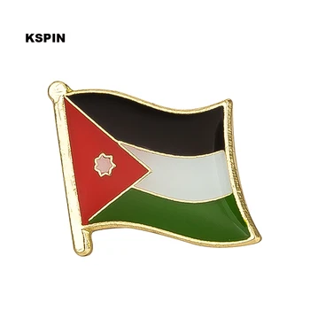 Jordan bandera pin del pin de la solapa la insignia de 10pcs mucho Broche de Iconos KS-0211