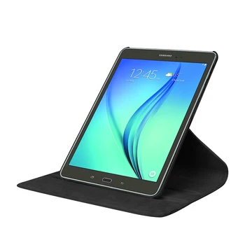 Caso de la cubierta Para Samsung Galaxy Tab 10.1 2019 TabA 10 cm T510 T515 SM-T515 T 510 515 de la PU del Soporte del cuero Flip Case 360 Rotación de