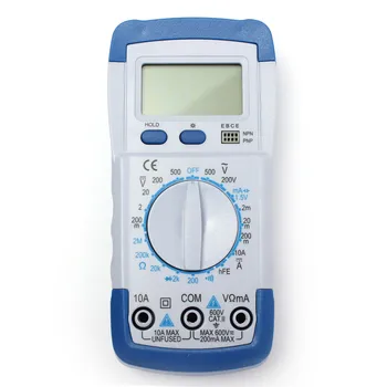 Multímetro Digital Avometer Volt Ohm Aplicaciones de la Prueba de Corriente Con Pantalla LCD DC AC Voltaje de Diodo Freguency Multitester Voltios Tester