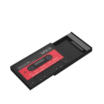 2.5 pulgadas, USB 3.0, SATA HDD SSD Externo de la caja de Disco Duro USB de Disco Nostálgico 6Gbps de Disco de Estado Sólido Disco Duro para Notebook