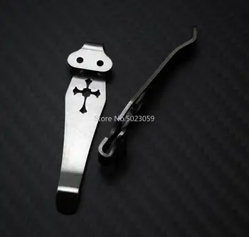 Titanio Cuchillo de Bolsillo Clip de Kydex Clips de Espalda cintura Clip para C81 C10 C11 cuchillo plegable Clips de Espalda