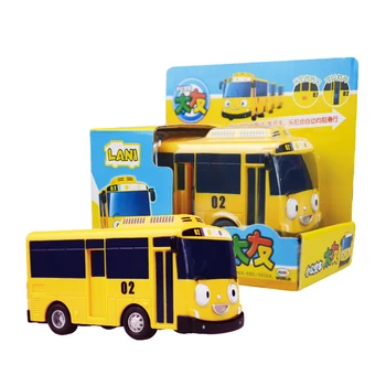 TAYO Poco de Autobuses Modelo de los Autos de los Niños en Miniatura, Juguetes de Plástico de dibujos animados CITO GANI LANI NURI PAT ROGI autobús juguetes para childrenBirthday Regalo