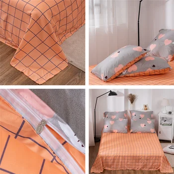 Alanna X-Impreso de Sólidos ropa de cama conjuntos de Hogar ropa de Cama Set 4-7pcs de Alta Calidad, Precioso diseño con la Estrella del árbol de la flor