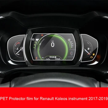 Auto Panel de Instrumentos Protector de Pantalla para Renault Kadjar 2016-2019 Interior Salpicadero de un Coche de la MASCOTA de la Película Protectora de Accesorios