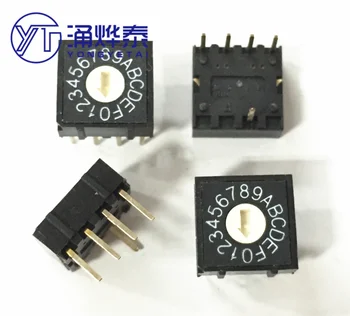 YYT RH4A-16R disco giratorio interruptor de 16 posiciones 0-F interruptor de codificación interruptor de 4:1 en la posición de pin