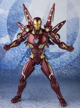 Marvel Avengers final de Ironman MK50 Nano Set de Armas VOL.2 Articulaciones Movibles de las Figuras de Acción de Juguetes para los Niños Regalo de Navidad