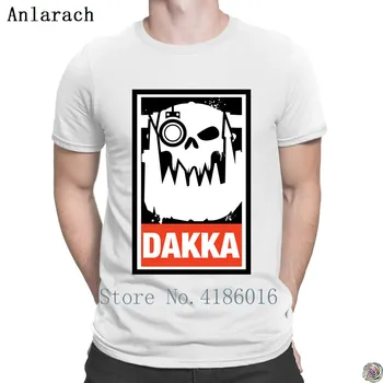 Dakka Waaagh Orkos de 40k t-shirt gran Punto Pop Top Tee S-5XL camiseta para los hombres de Cuello redondo de Gran Tamaño 2019 camiseta Divertida Casual