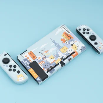 Geekshare Nintendo Interruptor De Osaka Gatos Divertido Diseño Lindo De Hadas De La Liga De Tapa Dura De Nuevo Girp Shell Para Diferentes Interruptor