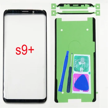 Para Samsung Galaxy S9 G960 G960F Original Teléfono parte Exterior del Panel de Cristal Para Samsung S9 Más G965 G965F Sustitución de Pantalla Táctil