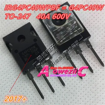 Aoweziic 2017+ nuevo original importado IRG4PC40WPBF IRG4PC40W G4PC40W IRG4PH40KDPBF IRG4PH40KD G4PH40KD A-247 transistor