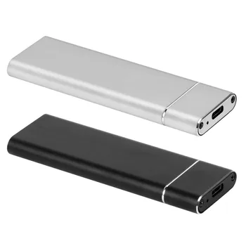 USB 3.1 a M. 2 para NGFF SSD de disco duro Móvil cuadro de la Tarjeta de Adaptador de alojamiento Externo del Caso por m2 SSD SATA USB 3.1 2230-2280