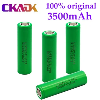 20PCS Original MJ1 3.7 v 3500mah 18650 batería de Litio Recargable de la Batería de Linterna 18650 baterías para LG MJ1 3500mah batería
