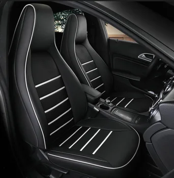 Personalizado de asiento de coche cubierta de cuero para el Porsche Macan Cayenne boxster Panamera Dodge Challenger Avenger Calibre de los accesorios del coche