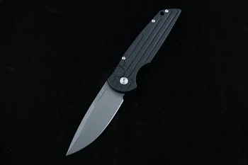 LEMIFSHE nueva Aleta de cuchillo plegable 154CM hoja T6-6061 de aluminio de aviación de la manija de acampar al aire libre de la caza de la cocina cuchillo de frutas EDC