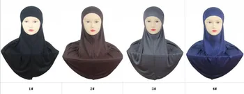 S6 10 piezas de alta calidad de de 2pcs de jersey de algodón envolver el hiyab bufanda bufandas chal