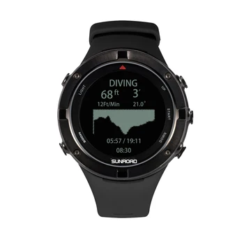 SUNROAD 2020 Digital Inteligente de los Deportes de los Hombres del Reloj Con Relogio GPS Frecuencia Cardíaca Altímetro Brújula Barómetro de carrera, Ciclismo Relojes