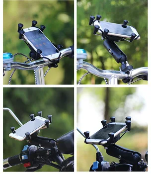 Motocicleta Espejo de la vista Posterior del Teléfono Móvil Titular de la Moto Moto Manillar Soporte Soporte Soporte para iPhone Xs Max XR X 8 GPS