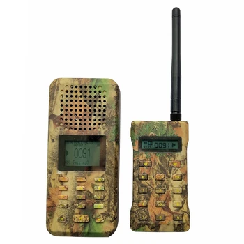 Al aire libre Señuelo de Caza de Aves de Llamada MP3 con Control Remoto Integrado En 150 Aves Voces Depredador Sonido de Llamada de Camuflaje de Color de la UE Plu
