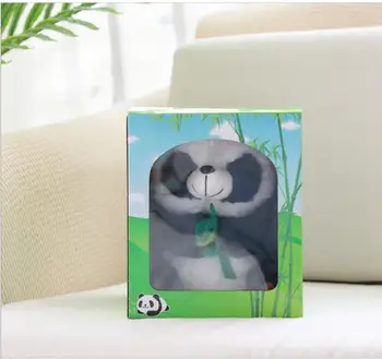 Holiday Mejor regalo juguete de Niño mascota Electrónica de oso panda una las piezas de la figura panda puede repetir las palabras de oso cantar una canción englihsh